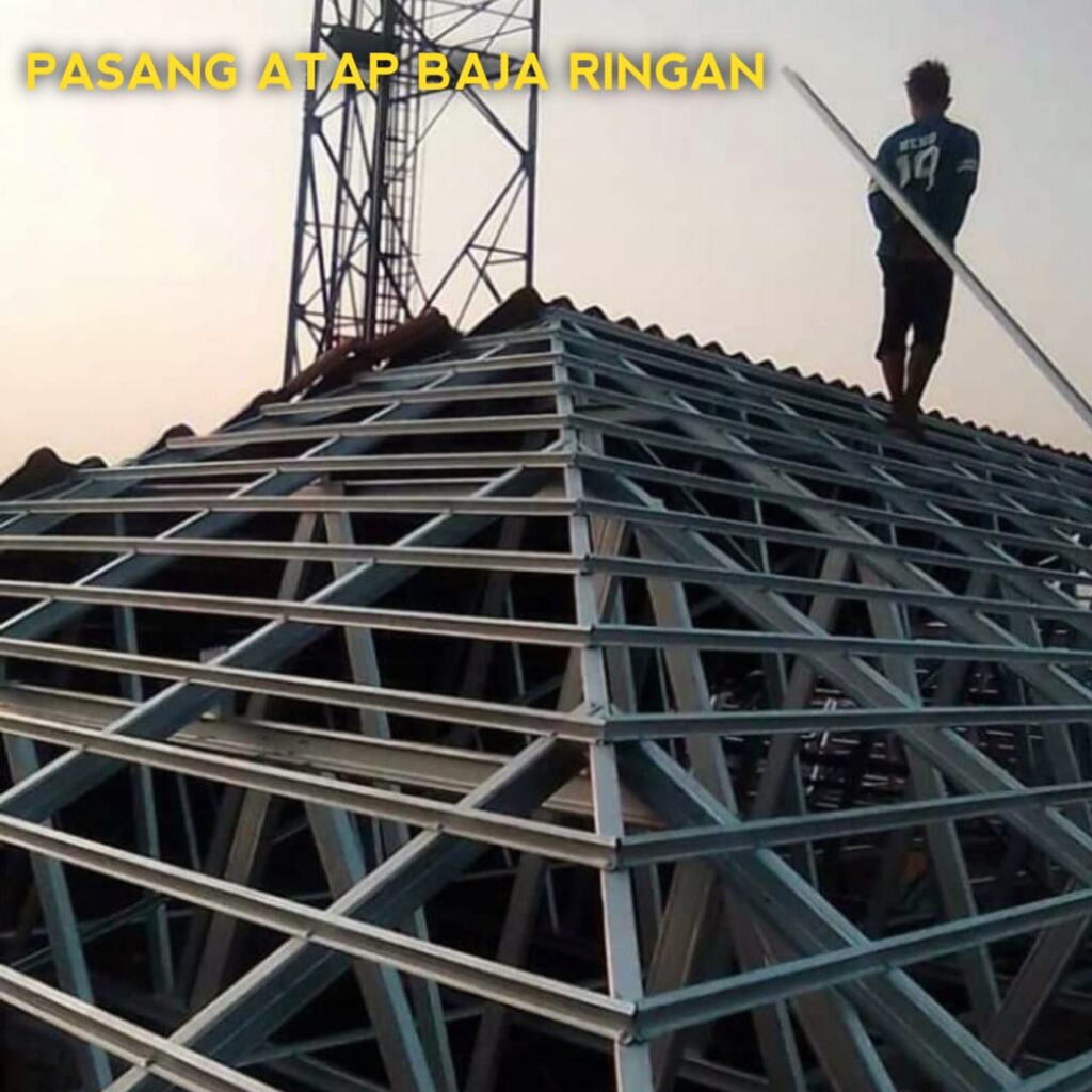 Harga Pasang Atap Baja Ringan Bandung Jasa Borongan Per M